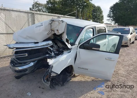 2019 Ram 1500 Big Horn/Lone Star from USA, damaged, VIN 1C6RREFT7KN685395